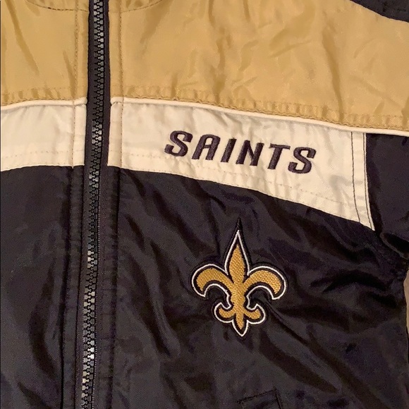 NFL New Orleans Saints Reversible Coat Sz 12 mo - Picture 2 of 8